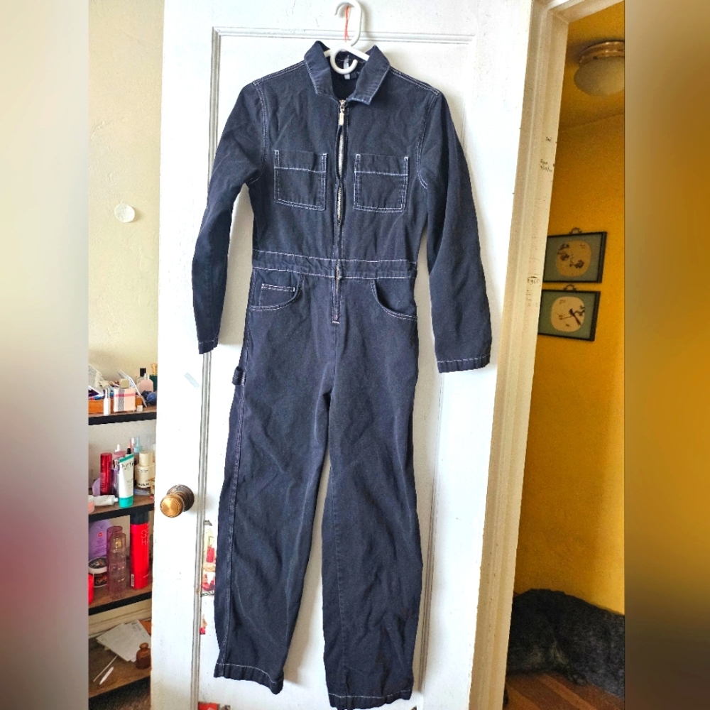 Kickers Dark Black Jumpsuit